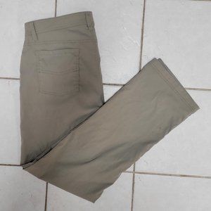 Mens Prana - Brion Slim Fit Mens Pants Size 35 Length 34 35x34 Biege Tan Sand